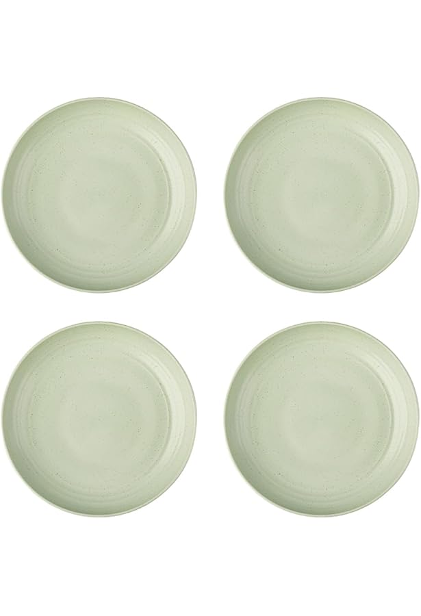 Buy Irida Naturals Wheat Straw & Bamboo Fiber Fluted Snack Plates